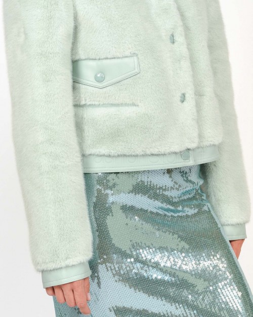 Patrizia Pepe GIUBBOTTO/JACKET Acqua Gray  8O0204 E073 G613
