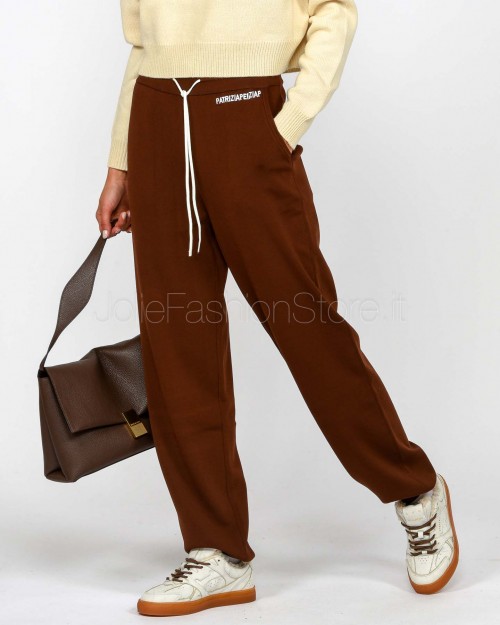 Patrizia Pepe PANTALONI/TROUSERS Earth Brown