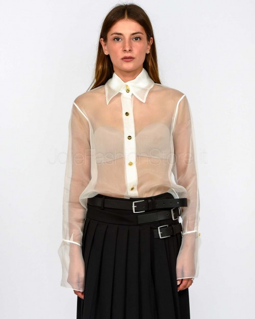 Elisabetta Franchi Camicia Avorio  CA09957E2 360