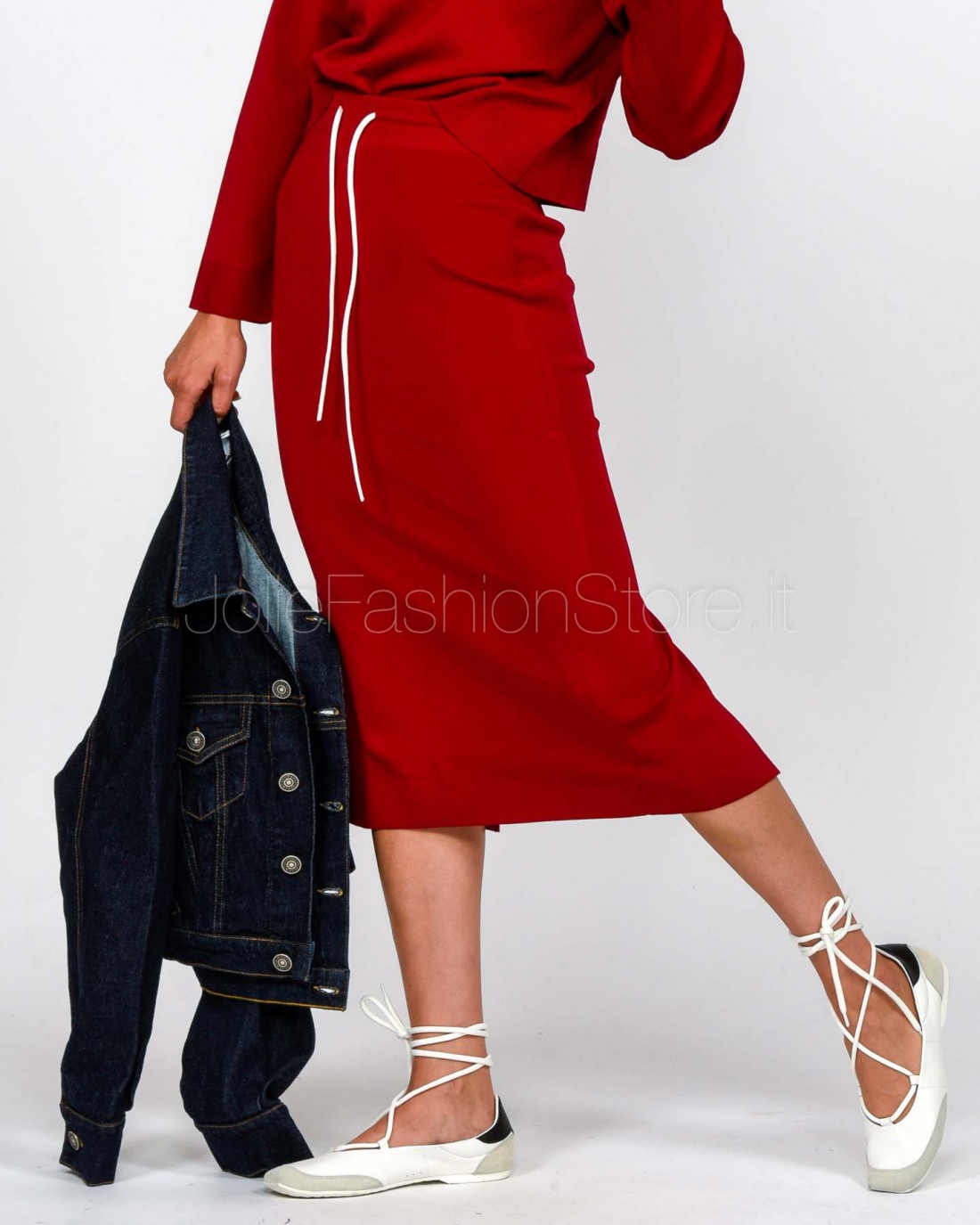 Patrizia Pepe GONNA/SKIRT Extreme red