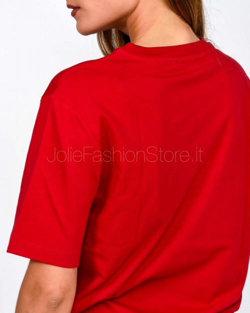 Patrizia Pepe T-Shirt Basic Extreme Red  8M1612 J089 R863