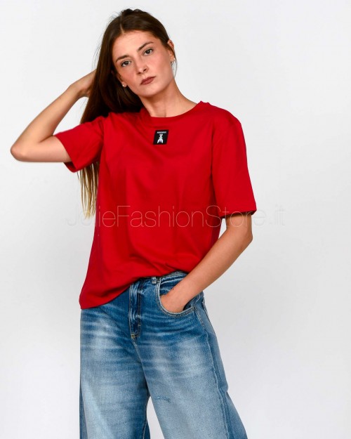 Patrizia Pepe T-Shirt Basic Extreme Red  8M1612 J089 R863