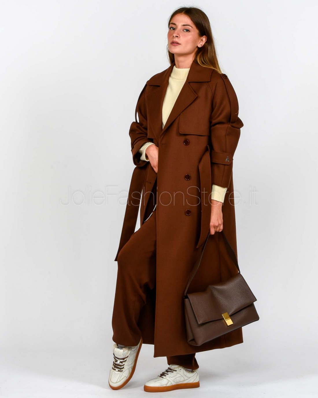 Patrizia Pepe CABAN/JACKET Earth Brown