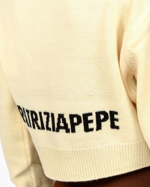 Patrizia Pepe Maglione Crop Natural Dust  8K0336 K282 W402