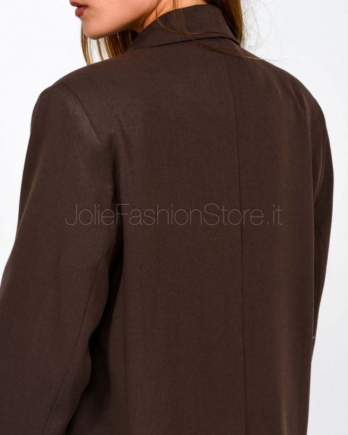 Actualee Giacca Marrone  15168 BROWN