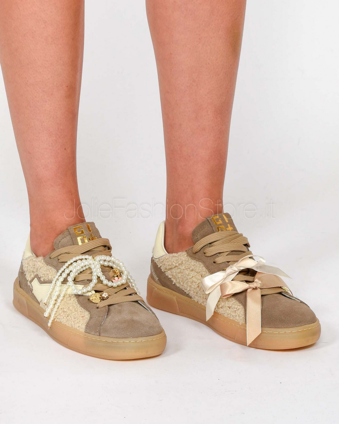 Gio+ Sneakers Beige