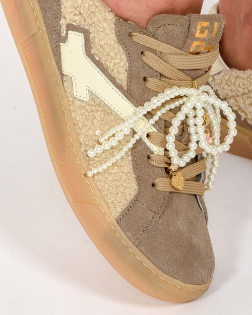 Gio+ Sneakers Beige  BLUE 30A