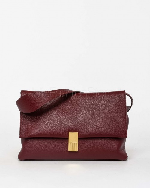Mouliebre Borsa In Pelle Bordeaux Modello Olivia