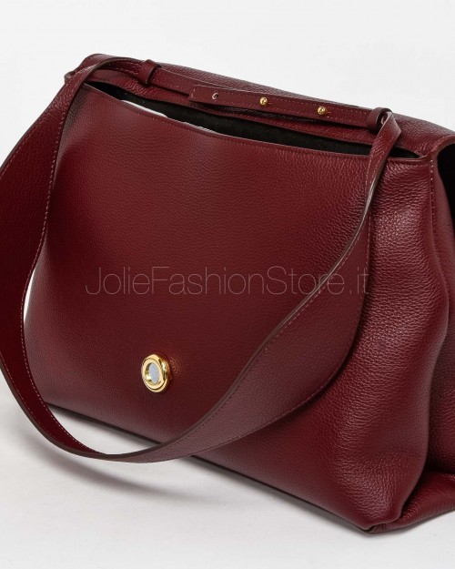 Mouliebre Borsa In Pelle Bordeaux Modello Olivia  OLIVIA BORDEAUX