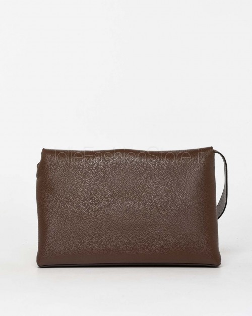 Mouliebre Borsa In Pelle Marrone Modello Olivia  OLIVIA CHOCOLATE