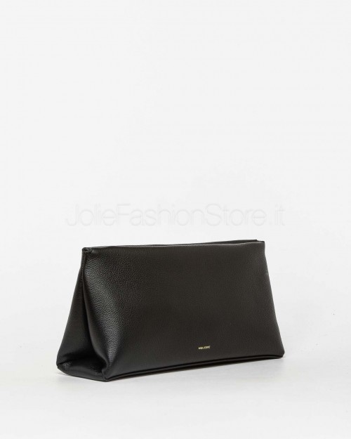 Mouliebre Pochette In Pelle Nero Modello Carlotta  CARLOTTA NERO