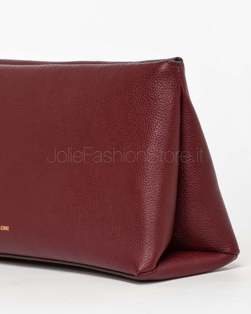 Mouliebre Pochette In Pelle Bordeaux Modello Carlotta  CARLOTTA BORDEAUX