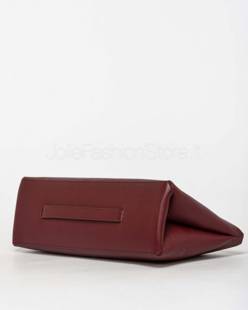 Mouliebre Pochette In Pelle Bordeaux Modello Carlotta  CARLOTTA BORDEAUX
