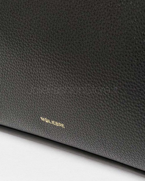 Mouliebre Pochette In Pelle Nero Modello Carlotta  CARLOTTA NERO