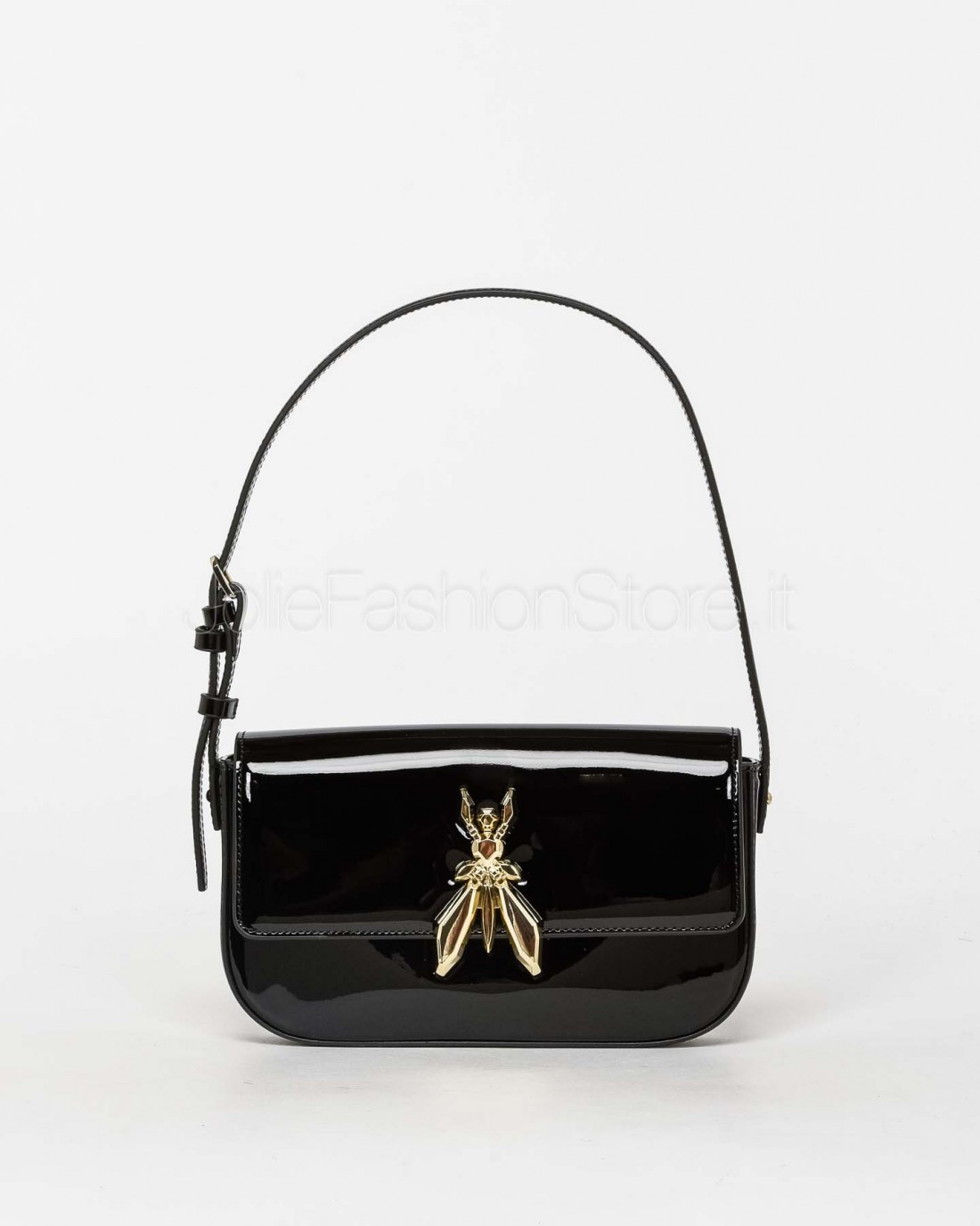 Patrizia Pepe BORSA/BAG Glossy black