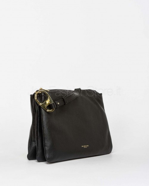 My Best Bag 3 Compartment Bag Black Reflex Model  F1-MYB-1019 NERO