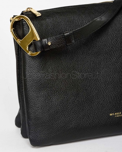 My Best Bag 3 Compartment Bag Black Reflex Model  F1-MYB-1019 NERO