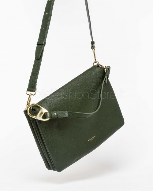 My Best Bag Borsa 3 Scomparti Olive Modello Reflex  F1-MYB-1019 OLIVE