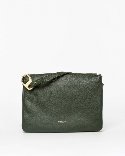 My Best Bag Borsa 3 Scomparti Olive Modello Reflex 34x23x6