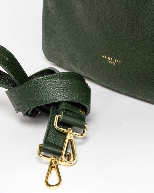 My Best Bag Borsa 3 Scomparti Olive Modello Reflex  F1-MYB-1019 OLIVE