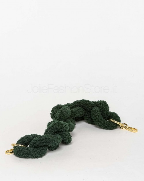 My Best Bag Manico Verde Wool Teddy