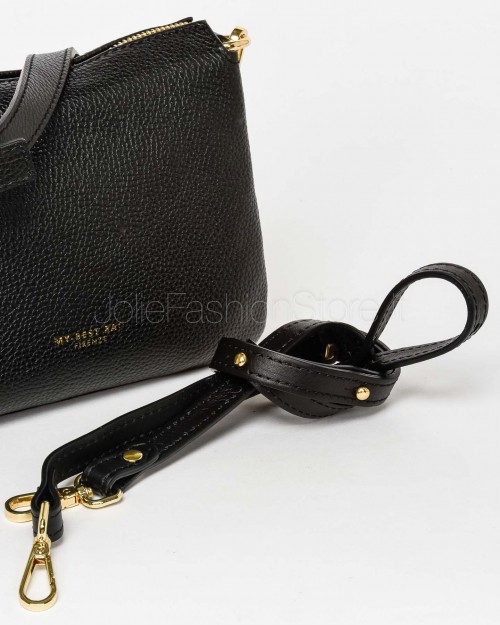 My Best Bag Borsa 3 Scomparti Nero Modello Reflex  F1-MYB-1020 NERO