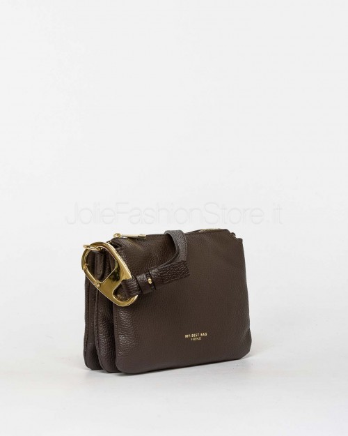 My Best Bag Borsa 3 Scomparti Cioccolato Modello Reflex  F1-MYB-1020 CHOCOLATE