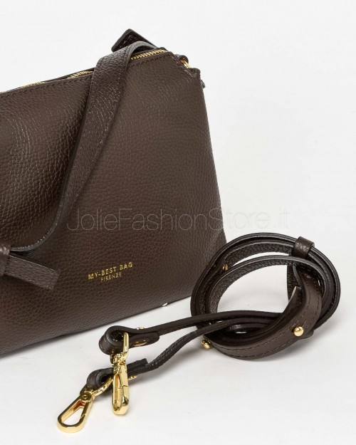My Best Bag Borsa 3 Scomparti Cioccolato Modello Reflex  F1-MYB-1020 CHOCOLATE