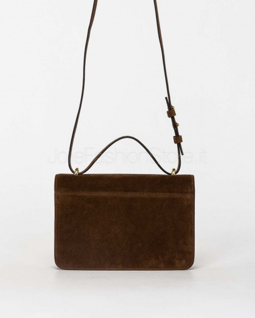 Mouliebre Borsa In Suede Marrone Modello Vanessa  VANESSA CHOCOLATE