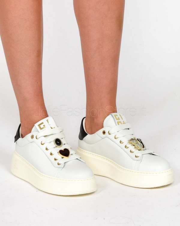 Gio+ Sneakers Bianca/Oro
