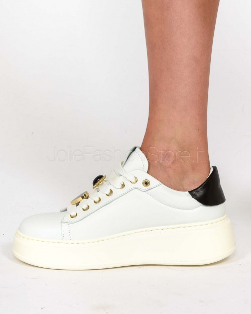 Gio+ Sneakers Bianca/Oro  PIA 454B