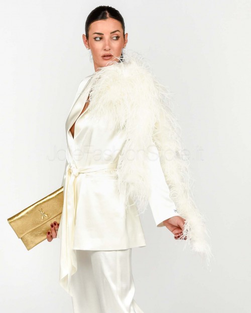 Alessandro Legora Completo Giacca + Pantalone Boa Bianco  AT139