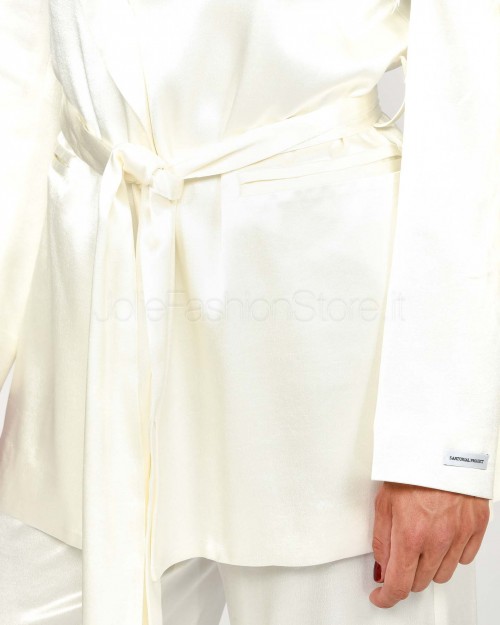 Alessandro Legora Completo Giacca Boa Bianco  AT139