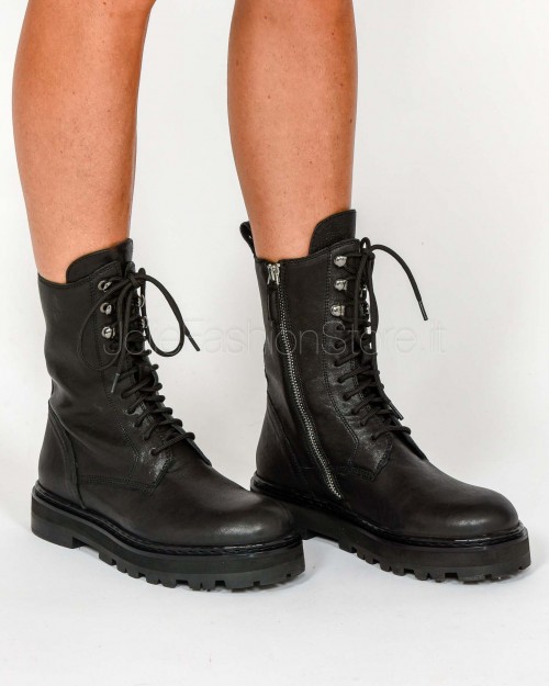 Patrizia Pepe STIVALI/BOOTS Nero/Silver