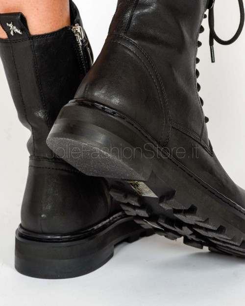 Patrizia Pepe STIVALI/BOOTS Nero/Silver  8Y0122 L005 FB30