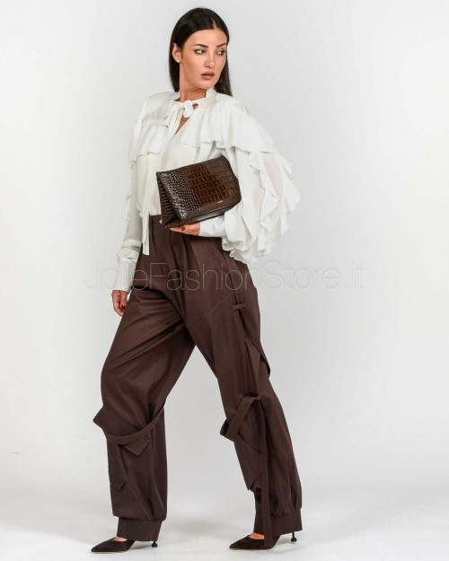 Actualee Pantalone Marrone
