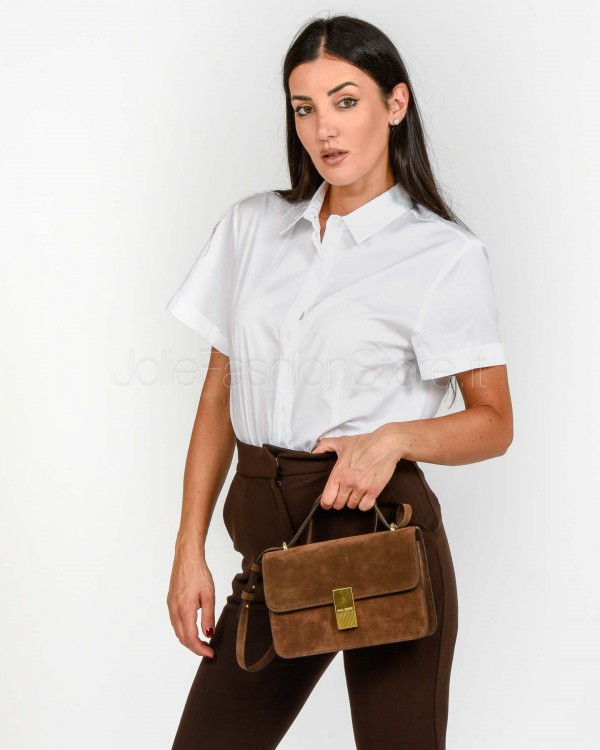 I'Min Luxury Camicia Bianca Manica Corta  RM89 BIANCO