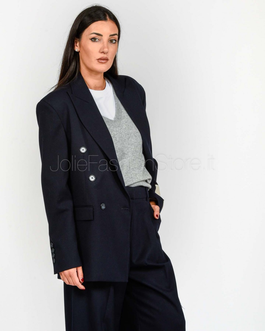 Jacqueur Giacca Doppiopetto Blu