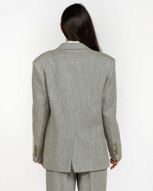 Jacqueur Beige Double Breasted Jacket  GDP01 0703 IBIS B.
