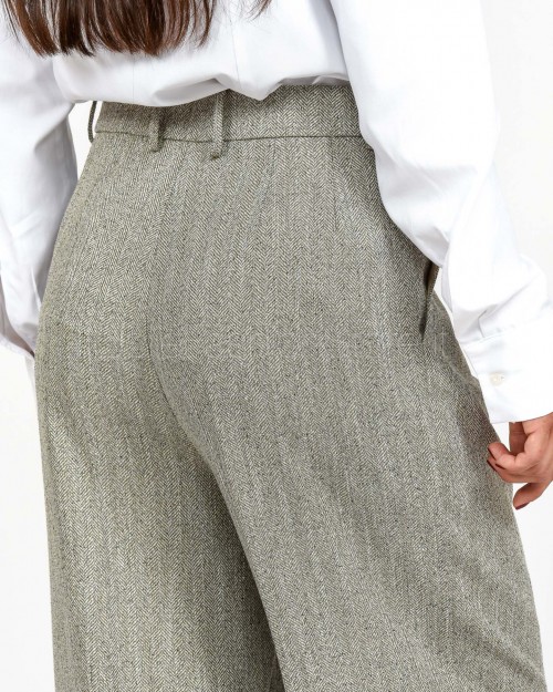 Jacqueur Pantalone Con Piences Grigio  P1P01 0703 IBIS BEIGE