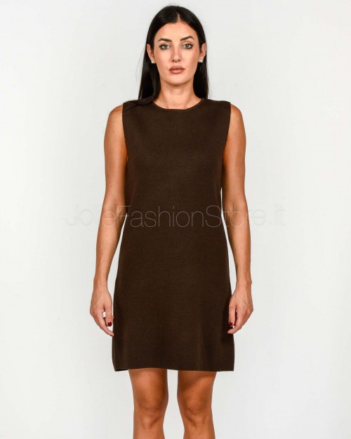 Grace & Mila Chocolate Knit Sheath Dress  SARAH CHOCOLAT