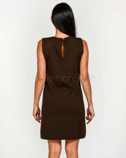 Grace & Mila Chocolate Knit Sheath Dress  SARAH CHOCOLAT