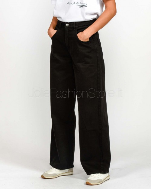 Icon Denim Jeans Dusty Blue Modello Poppy
