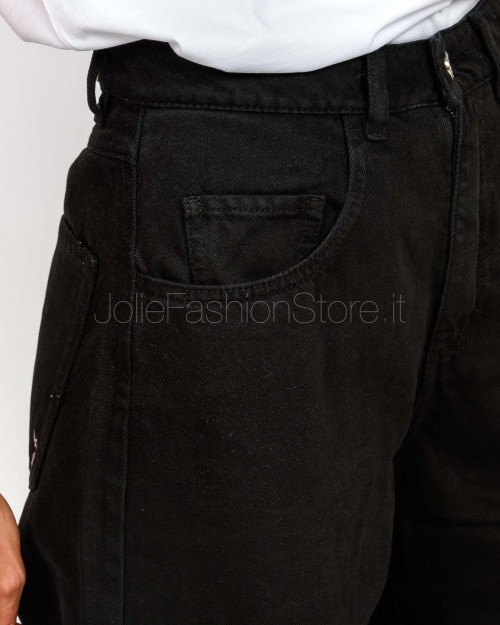 Icon Denim Jeans Black Modello Poppy  POPPY PT8739 BLA