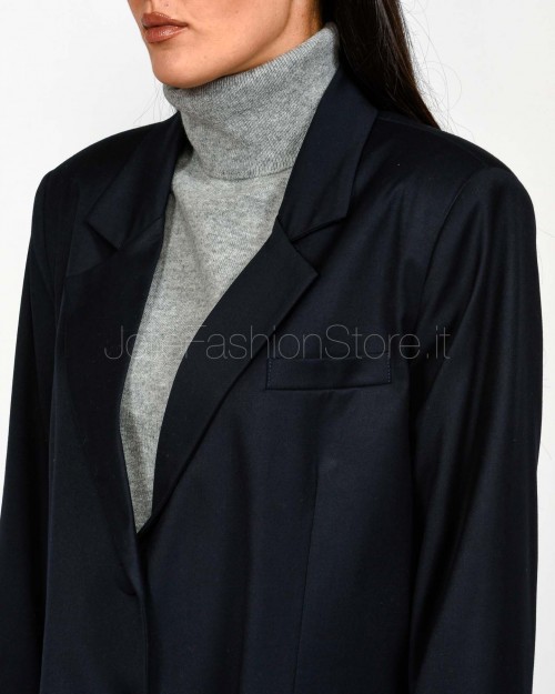 Actualee Giacca Monopetto Blu Notte  15168 DARK BLUE