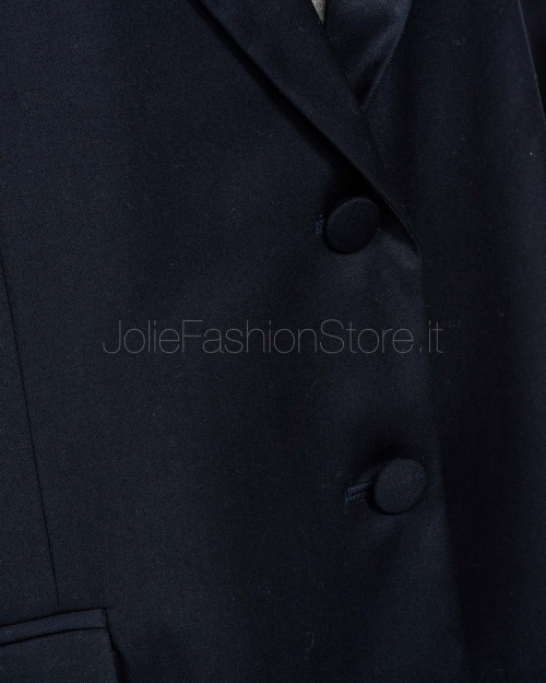Actualee Giacca Monopetto Blu Notte  15168 DARK BLUE