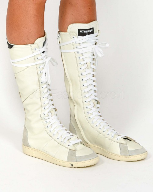 Patrizia Pepe Boxeur SKIN '93 Sneakers White