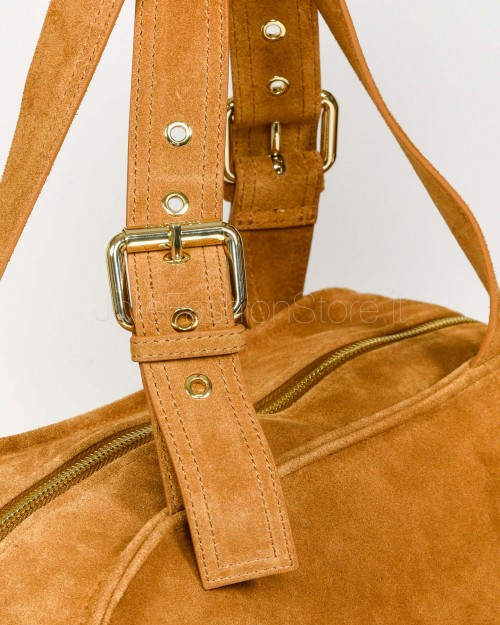Patrizia Pepe Borsa Shopping (IM)PERFECTION in Suede Natural  2B0125 L152P B768