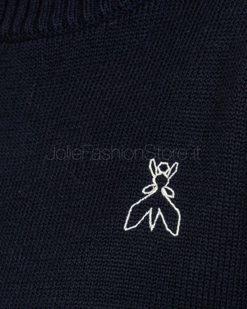 Patrizia Pepe Maglione Crop Navy  8K0336 K282 C789