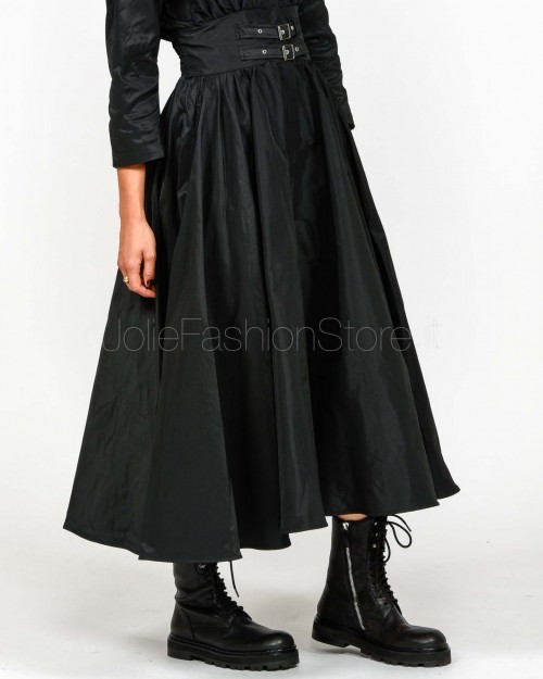 Meimeij Abito Midi Con Cinghiette Nero  M5IJ03 100